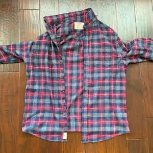 Thrifted Men’s Plaid Shirt